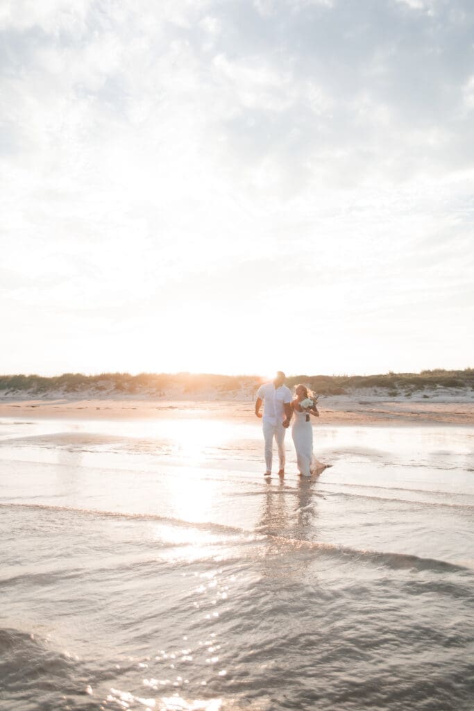 wedding photography at Lively Beach wedding, Corpus Christi