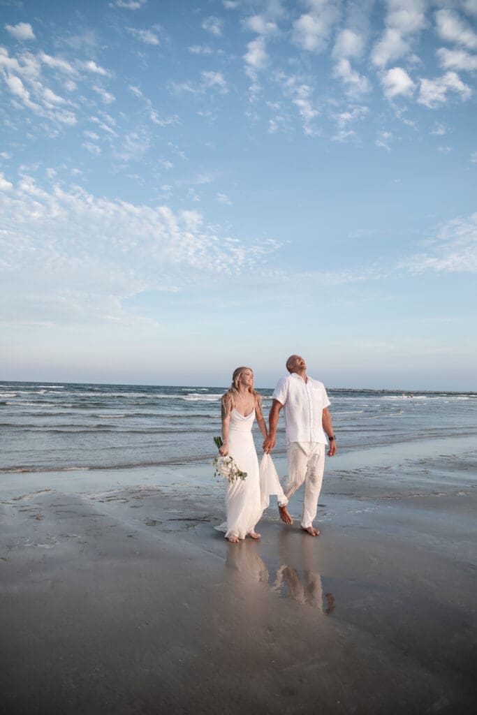wedding photography at Lively Beach wedding