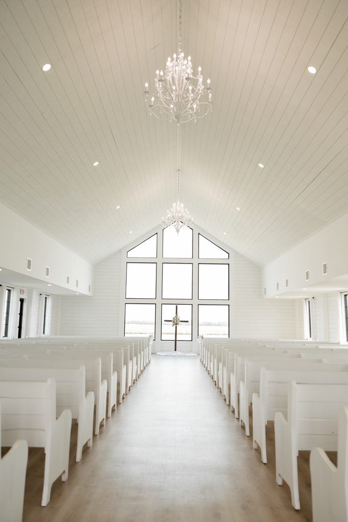 Indoor shot of The Gardenia wedding venue, one of the best wedding venues in North Texas