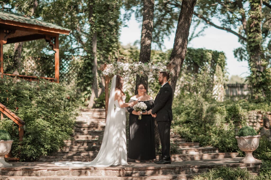 A&M Gardens elopement wedding photography
