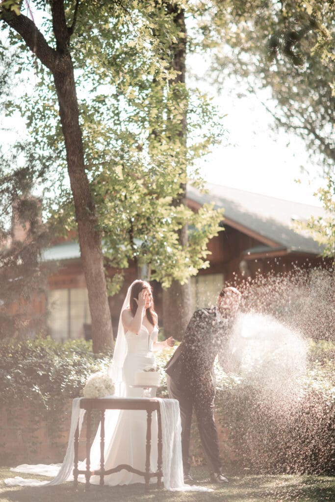 A&M Gardens elopement wedding photography