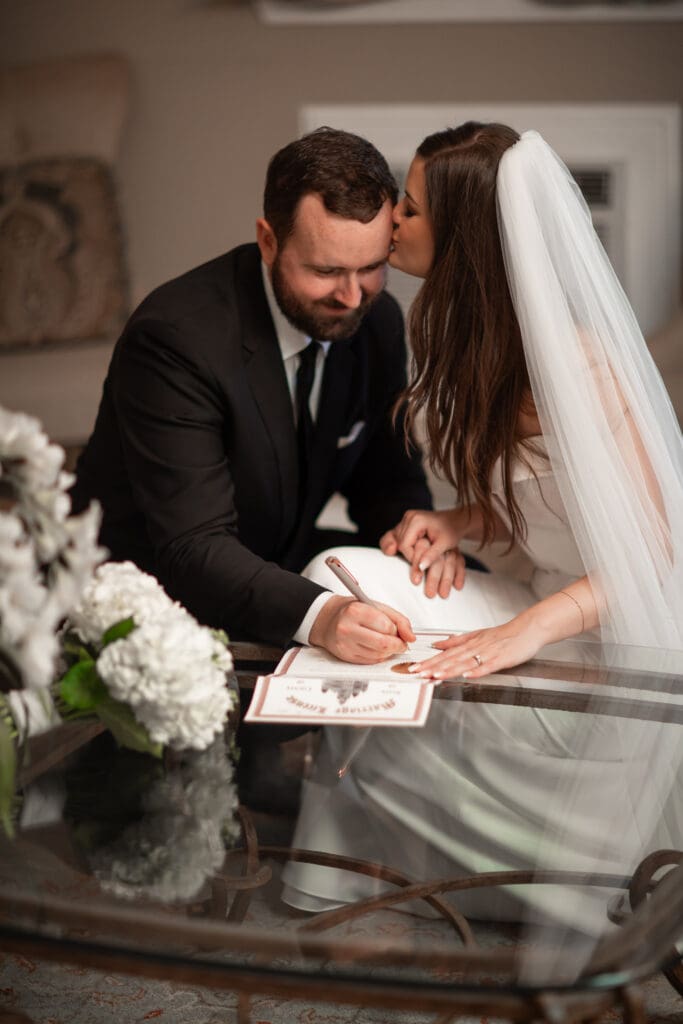 A&M Gardens elopement wedding photography