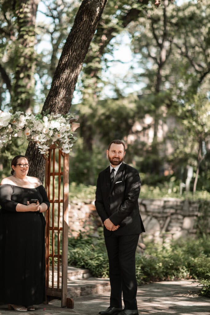 A&M Gardens elopement wedding photography