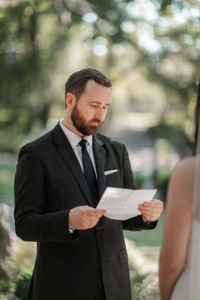 A&M Gardens elopement wedding photography