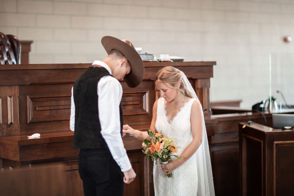 Parker County Courthouse Wedding