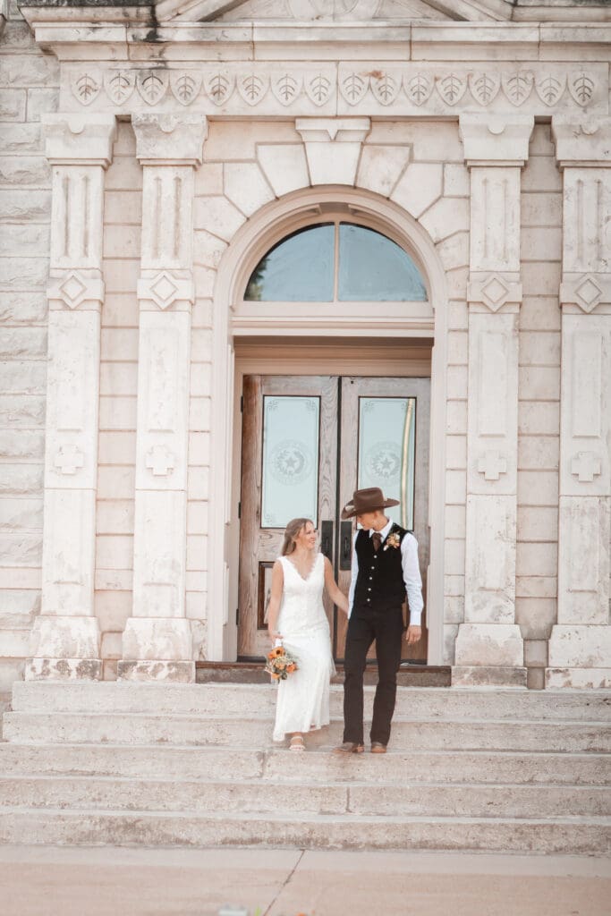 Parker County Courthouse Wedding