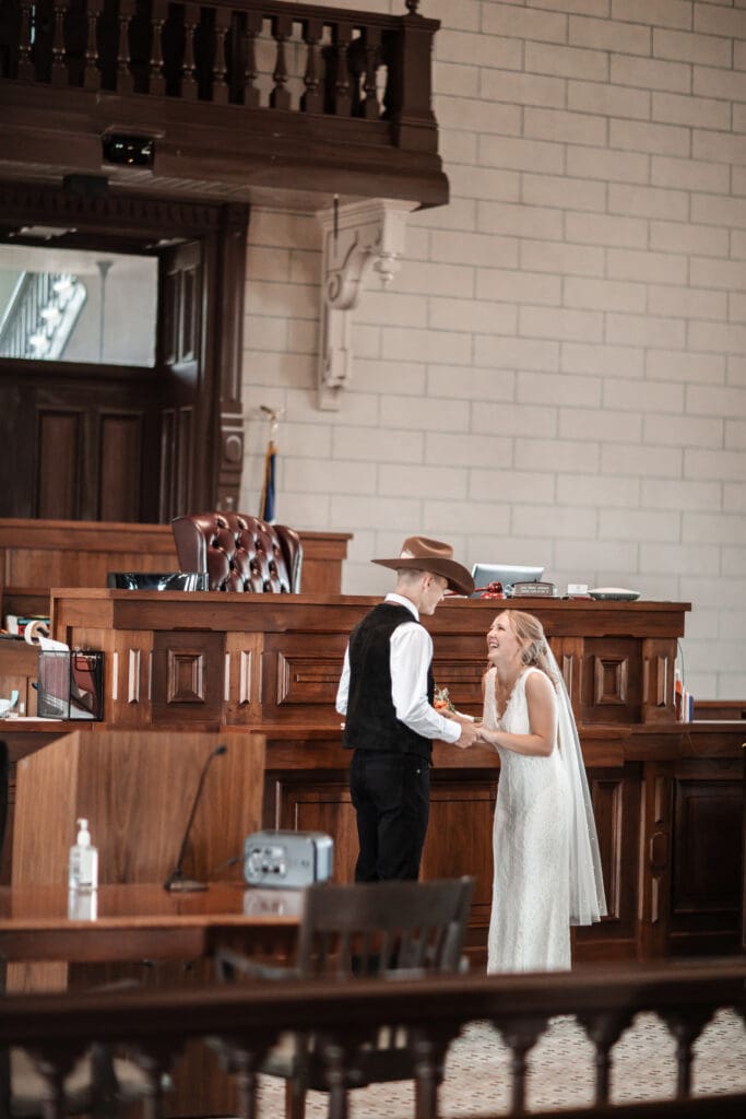 Parker County Courthouse Wedding