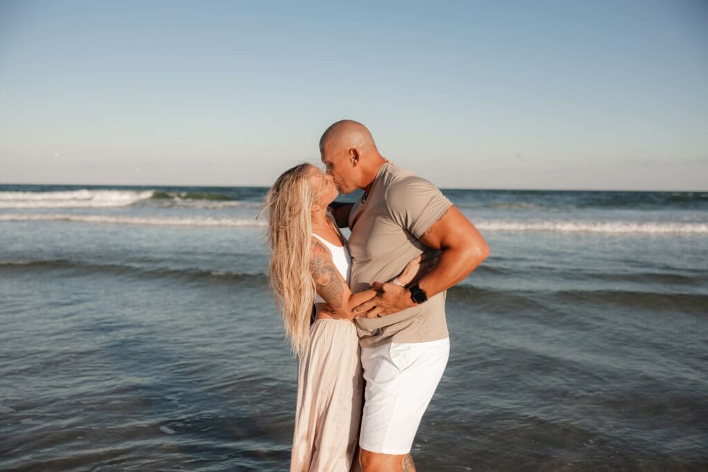 Lively Beach engagement photography