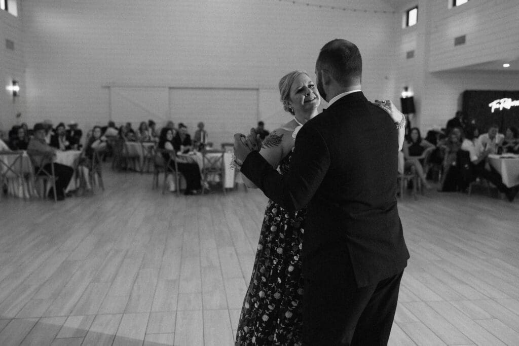 Mother Son dance at The Gardenia Venue in Valley View, TX