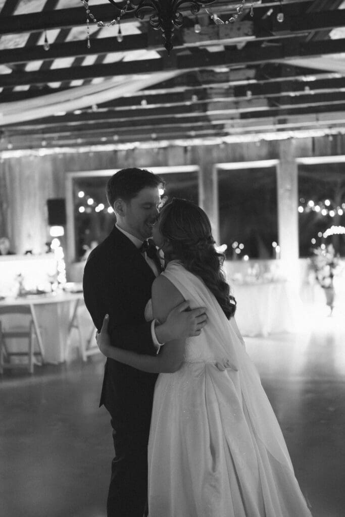 Bride and groom's last dance at the end of the night at Soli Deo Gloria weddings and events