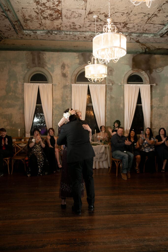 Groom's first dance with mother