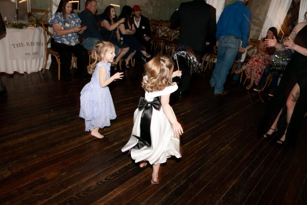 Party on the dancefloor