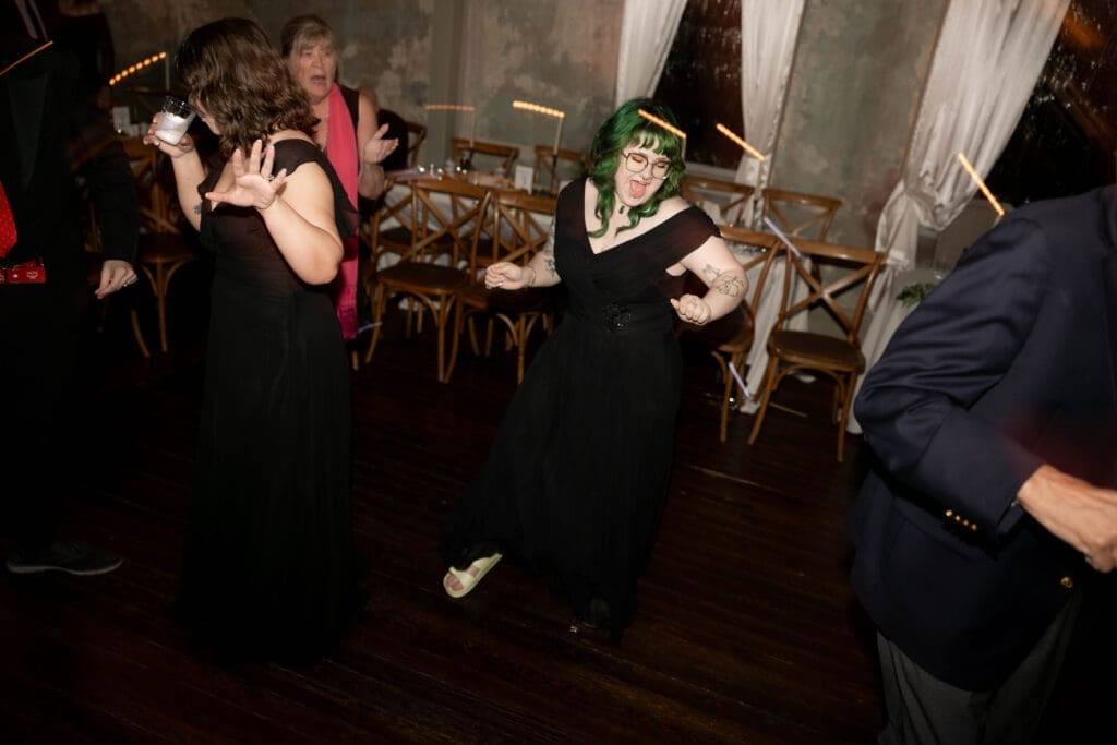 Party on the dancefloor
